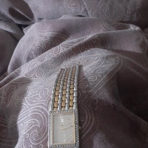 Wittnauer gold watch iced out